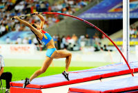 Елена Исинбаева победитель Чемпионата России с лучшим результатом сезона в мире