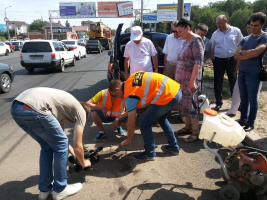 Рейд ОНФ по дорогам Волгограда