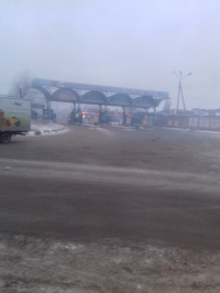 В Волгограде горел склад на оптовой базе