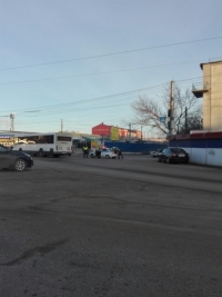 В Волгограде рано утром горел рынок в Тракторозаводском районе