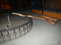 В Волгограде задержали вандалов, пытавшихся сжечь церковный крест