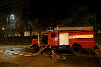 Под Волгоградом полностью сгорел жилой дом