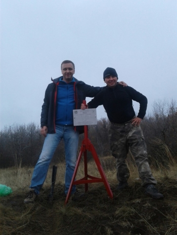 В Волгоградской области установили наивысшую точку региона