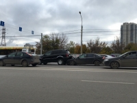 В Центральном районе Волгограда в ДТП попали две иномарки