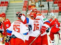Команда Олега Браташа одержала две победы на Sochi Hockey Open