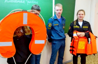 Юным волжанам рассказали о безопасности на воде