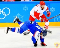 Словакия — Россия - 3:2 (2:2, 0:0, 1:0).