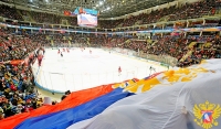 Россия - ХК «Спартак» - 2:1 ОТ (0:1, 1:0, 0:0, 1:0).