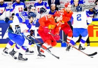 Россия - Словакия - 4:0 (2:0, 0:0, 2:0).
