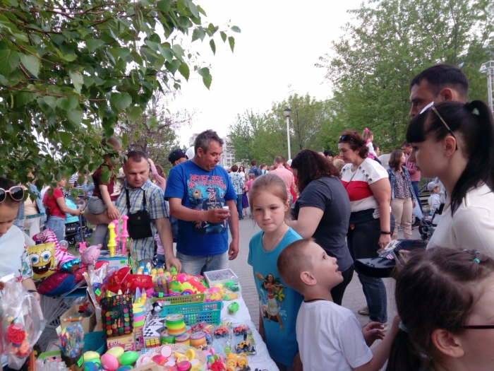 В Волгограде в парке в Дзержинском районе открыли новый фонтан. ФОТО