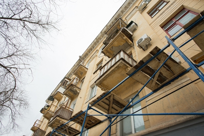 В Волгограде отремонтируют исторические здания на Площади Ленина
