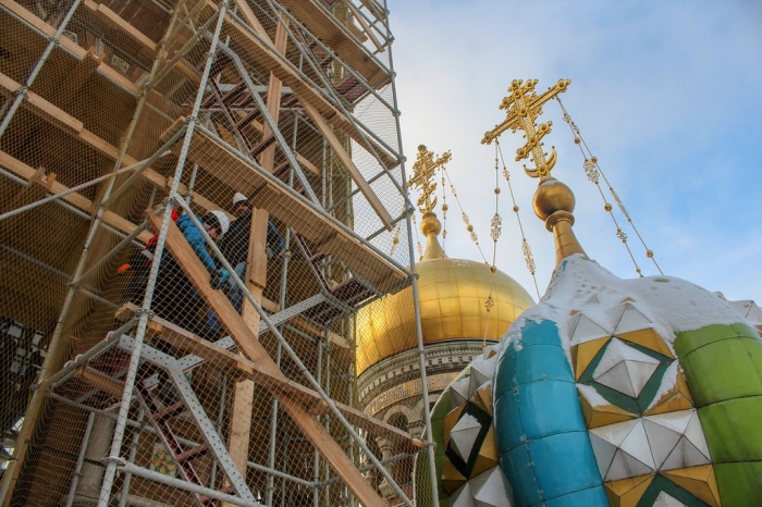 Спас-на-Крови в Петербурге планируют реставрировать еще в течение восьми лет