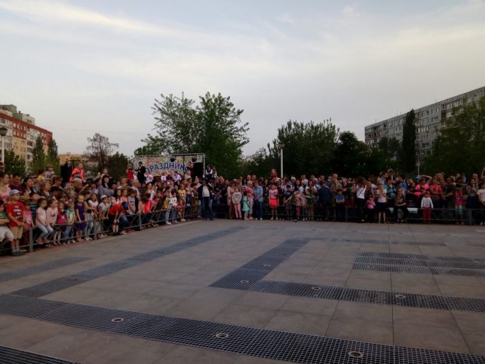 В Волгограде в парке в Дзержинском районе открыли новый фонтан. ФОТО