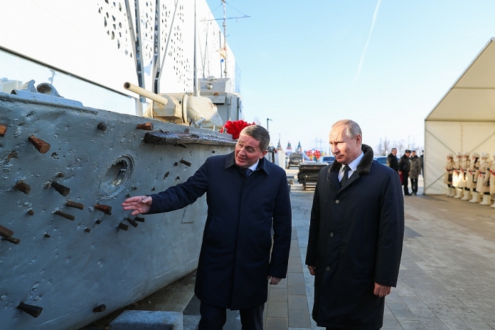 Андрей Бочаров презентовал Владимиру Путину интерактивный парк «Россия — Моя история»