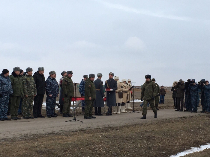 Под Волгоградом на полигоне Прудбое проходят праздничные мероприятия. ФОТО