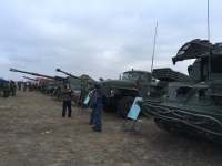 Под Волгоградом на полигоне Прудбое проходят праздничные мероприятия. ФОТО