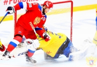 Швеция - Россия - 1:3 (1:1, 0:1, 0:1).