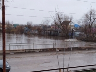 В Еланском районе подорвали реку