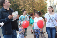 Памятник Гоголю и дом Земской Управы: волгоградцы прошли по следам  царицынских влюбленных