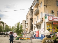 В Волгограде заканчивают снос дома по проспекту Университетскому 60