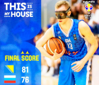 Босния – Россия – 81:76 (20:21, 18:17, 22:18, 21:20). 