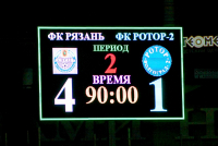 ФК «Рязань» - «Ротор-Волгоград-2» - 4:1 (2:1).