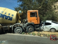 В Волгограде в ДТП с бетономешалкой погиб водитель