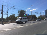 В Волгоград приехали участники пробега в честь 90-летия ДОСААФ