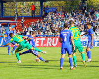 «Ротор-Волгоград» - «Кубань» (Краснодар) - 2:1 (1:1).