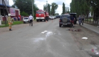 Под Волгоградом автоледи насмерть сбила пожилого водителя и врезалась в иномарку