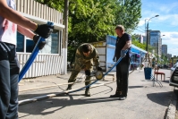 В Волгограде начали сносить рынок на улице Новороссийской