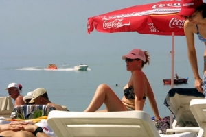 Пляж в Сочи