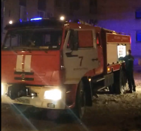 40 человек эвакуировали в результате пожара в многоэтажке