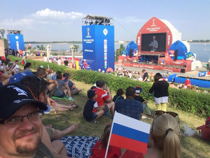 Немецкий болельщик поблагодарил Волгоград за прием