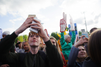 Волгоградский фан-фест на набережной взял двухдневный перерыв