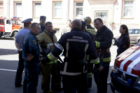 В центре города в огне пострадала пенсионерка