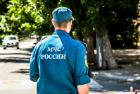 МЧС локализовало пожар в здании СХИ в Волгограде 