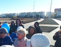 В Волжском появились две обустроенные детские площадки