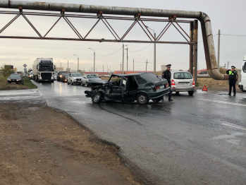 В Волжском произошло крупное ДТП