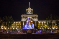 Подаренный городу фонтан запустили