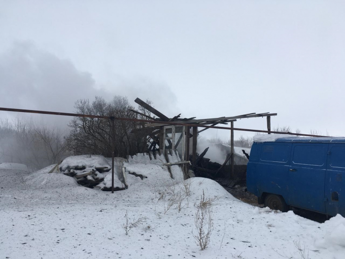 В огне погибла школьница и ее отчим