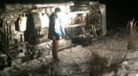 В Ставропольском крае перевернулся «Мерседес» из Волгограда