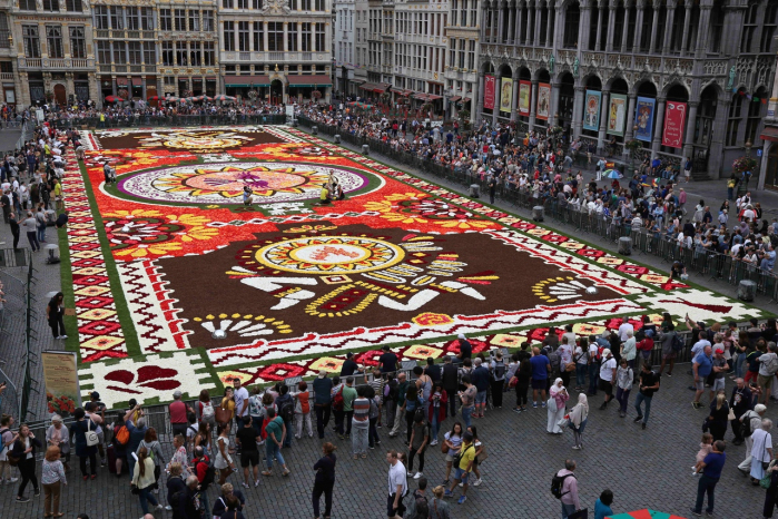 Tapis de fleurs