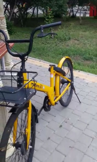 Волгоградцы продолжают разбирать шеринговые велосипеды на запчасти