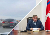 фото: пресс-служба Администрации Волгоградской области/ Черная Audi A8