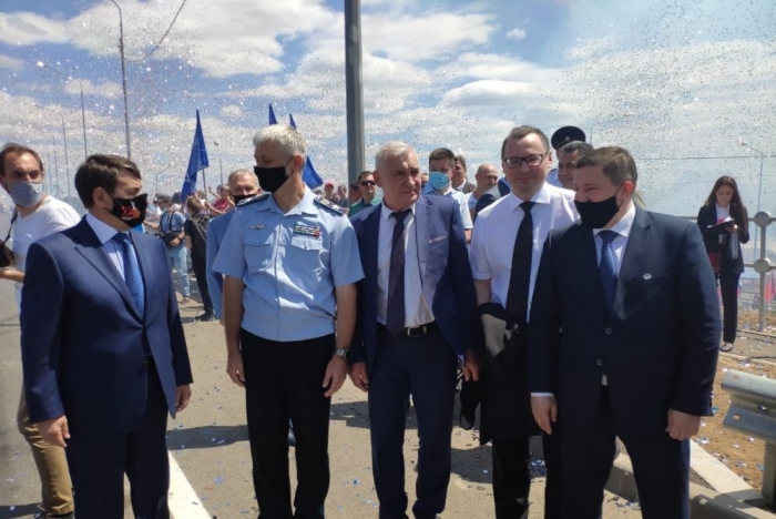 Открытие моста через Ахтубу/ Армен Оганесян