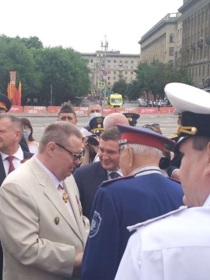 участники парада