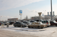 Парковка на местах инвалидов