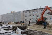 Недостроенный дом в Городище