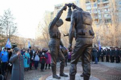 В Волгограде открыли памятник воинам-афганцам